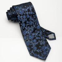 Pink Floral Silk Tie
