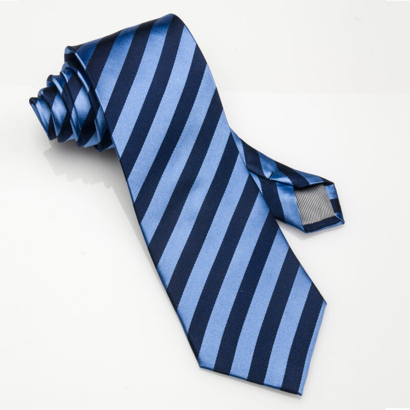 White Pin Dot-Silk Tie