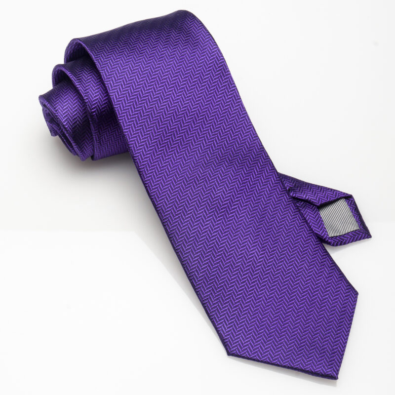 Silk Tie-Light Brown-Weave-Slim