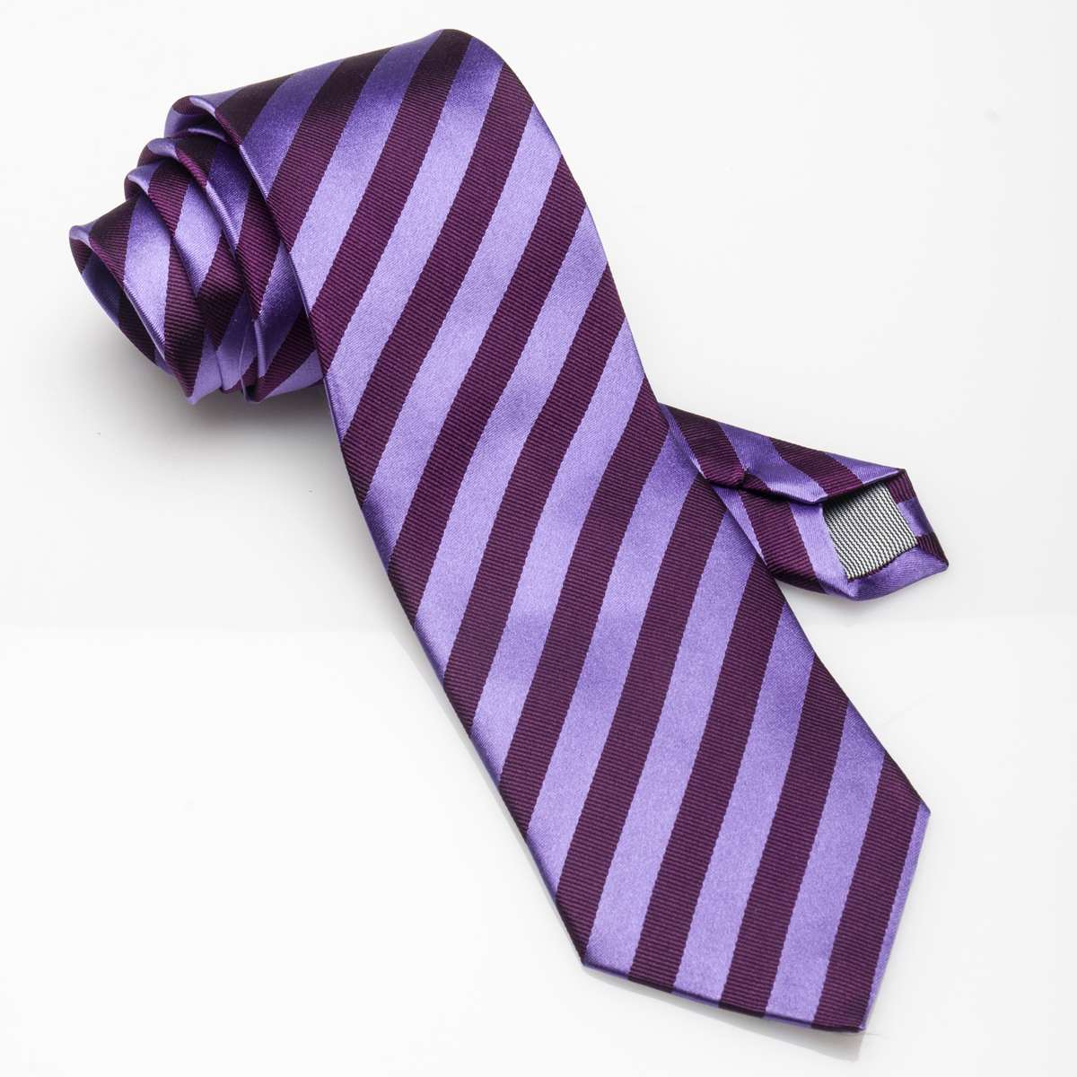 ottoman weave silk tie
