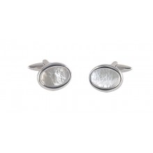 Carbon Fibre Insert Cufflink