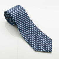 Taylor & Hunt Blue Dolphin Silk Tie