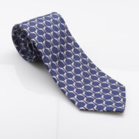 Taylor & Hunt Grey Dolphin Silk Tie-0