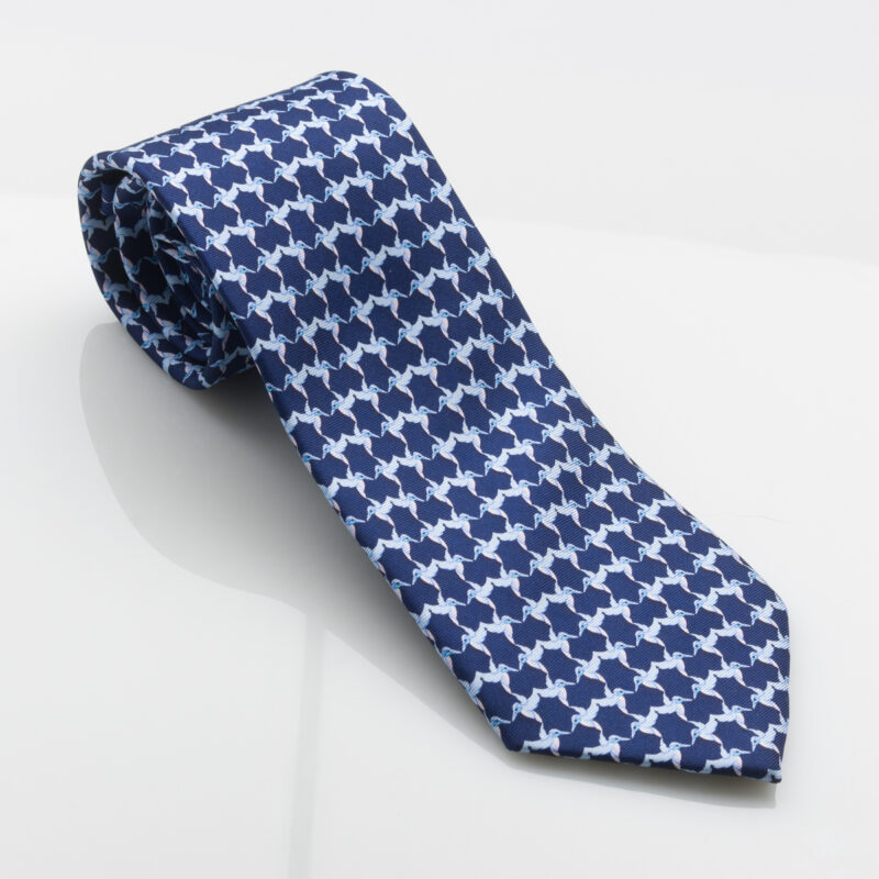 Taylor & Hunt Kingfisher Silk Tie