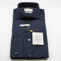 Taylor & Hunt Limited Edition Navy Pattern Slim Fit Shirt