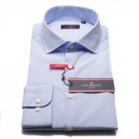 Luc Brevet Slim Fit Sky Bengal Shirt-2252