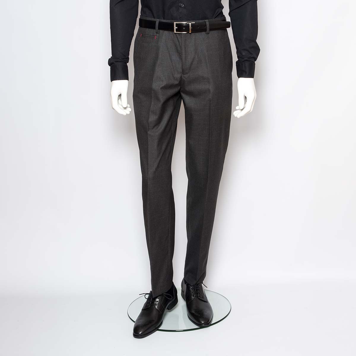 taylor-hunt-black-subtle-check-tailored-fit-trouser