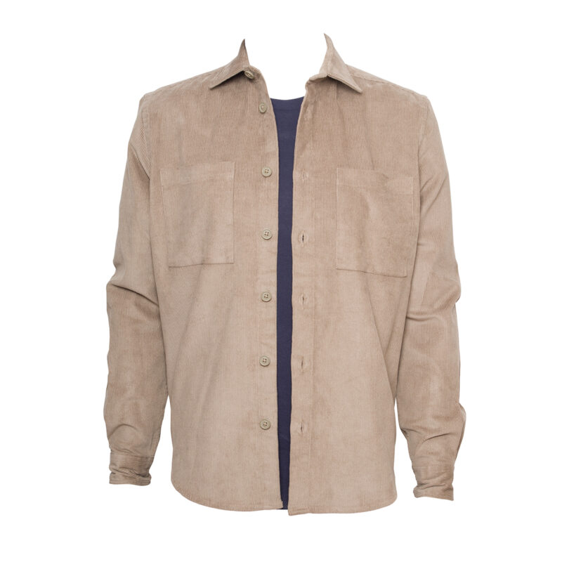 taupe-cotton-cord-long-sleeve-overshirt