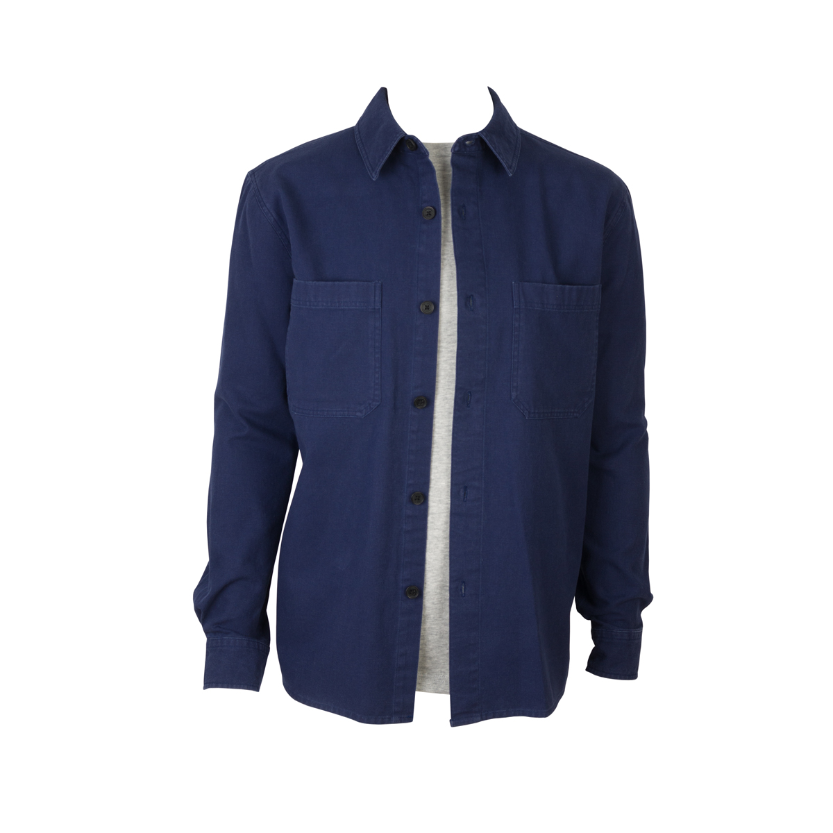 curated-navy-washed-twill-overshirt